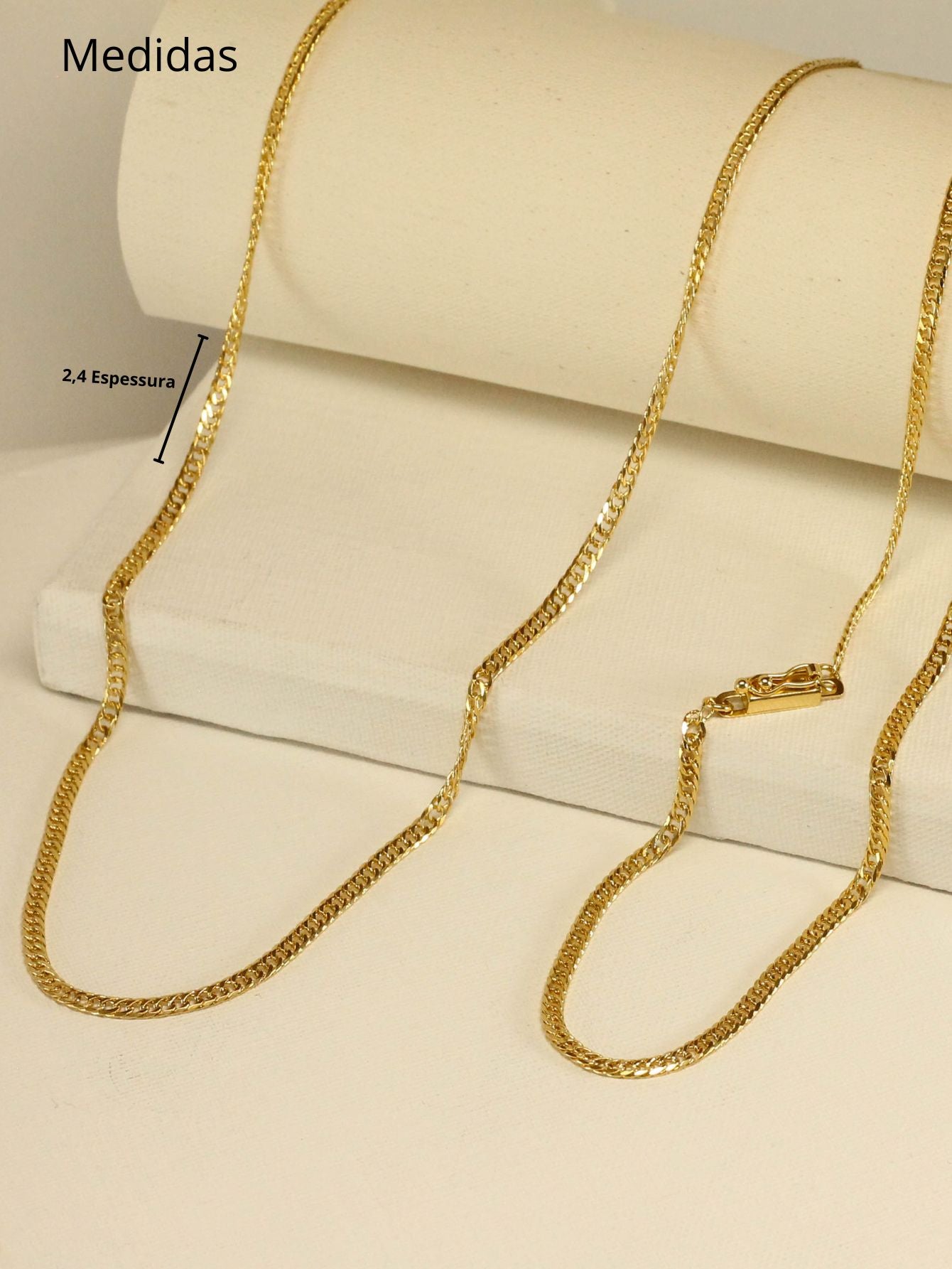 Corrente Grumet Semi Joias