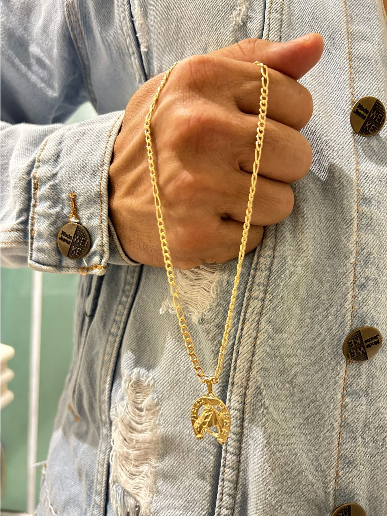 Corrente Malha Elos 3x9 Semi Joias