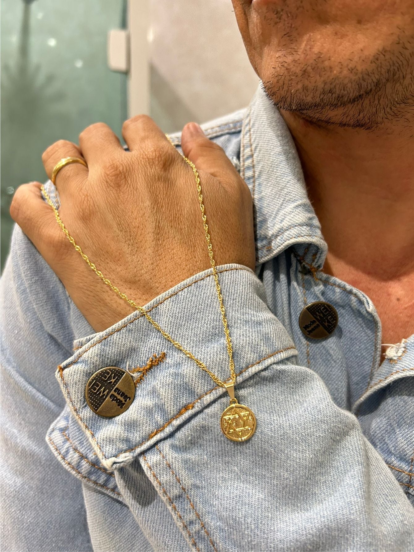 PINGENTE ESTRELA DE DAVI