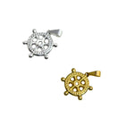 Trocar imagem PINGENTE  LEME TIMÃO DE NAVIO SEMI JOIAS 2