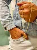 Trocar imagem Corrente  Malha Elos 3x1 Semi Joias 2